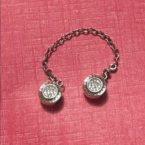New Pandora Silver Safety Bracelet Chain